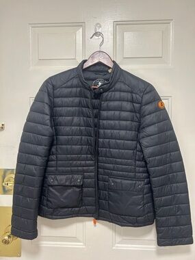 Save the Duck  Quilted Lightweight Jacket - Black